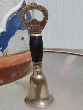 Vintage THAILAND "Ring For A Beer" Bell / Bottle Opener 1970s